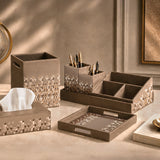 Brillo Brown Desk Set