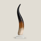 Cerus Glass Horn Decor L