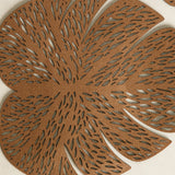 Leafora Brown & Dull Gold Placemat Set of 2