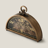 Kirby Gold Table Clock