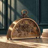 Kirby Gold Table Clock