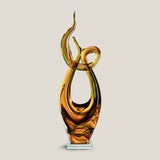 Ignis Amber Abstract Decor