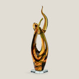 Ignis Amber Abstract Decor