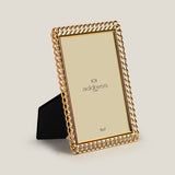 Ringlet Gold Photo Frame
