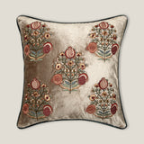 Solace Multicolor Embroidered Cushion Cover