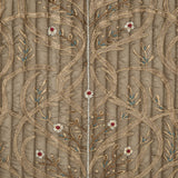 Reverie Brown Embroidered Bedspread