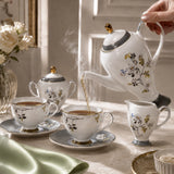 Japonaise White & Blue Tea Service Set