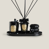 Signature Black & Gold Reed Diffuser Gift Set