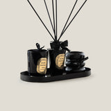 Signature Black & Gold Reed Diffuser Gift Set