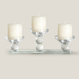 Trinity Clear Glass Candelabra