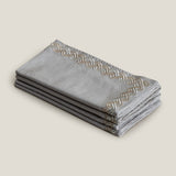 Celeste Grey Napkin Set of 4