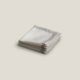 Eloise Off White Cocktail Napkin Set of 6