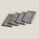 Eloise Grey Napkin Set of 4