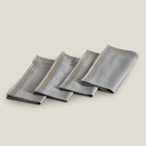 Emilia Grey Napkin Set of 4