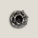 Stardust Blossom Grey & Silver Vase
