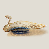 Cresta Amber & Blue Decor Platter