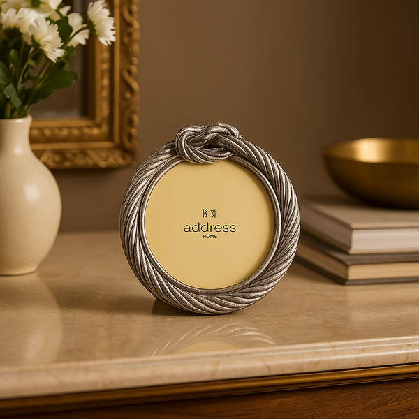 Knot Silver Photo Frame