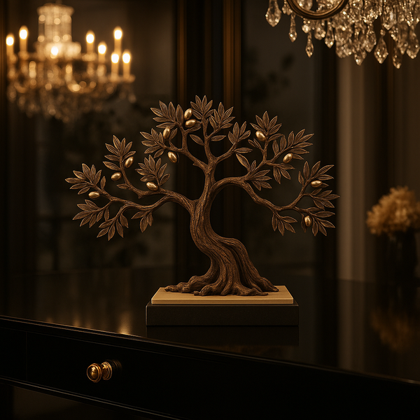 Tranquil Tree Bronze Decor