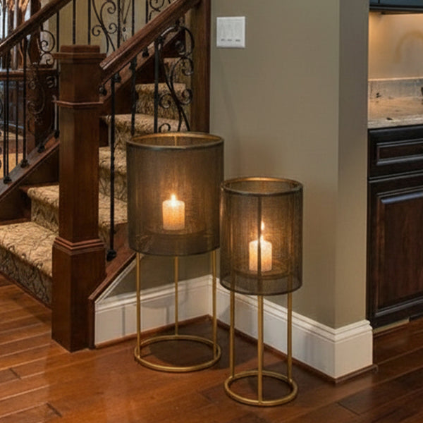 Reed Gold Floor Hurricane L