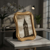 Curvella Gold Photo Frame