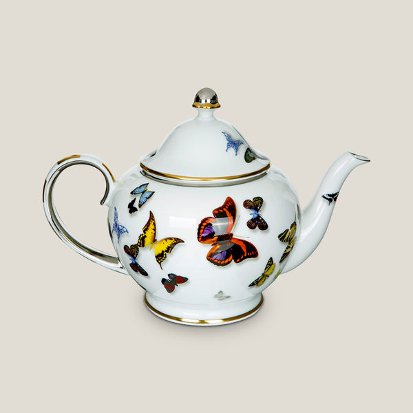 Papillon Fine Porcelain Tea Pot
