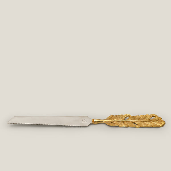 Pluma Brass & Stainless Steel Table Knife Set