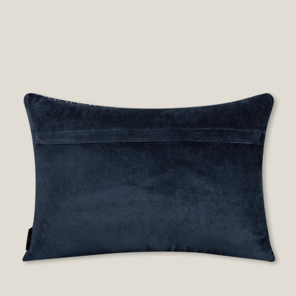 Sirius Blue Velvet Cushion Cover