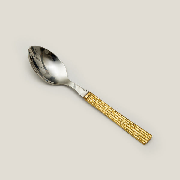 Cocher Gold Tea Spoon Set of 2