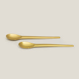 Gold Tea Spoon Set of 2