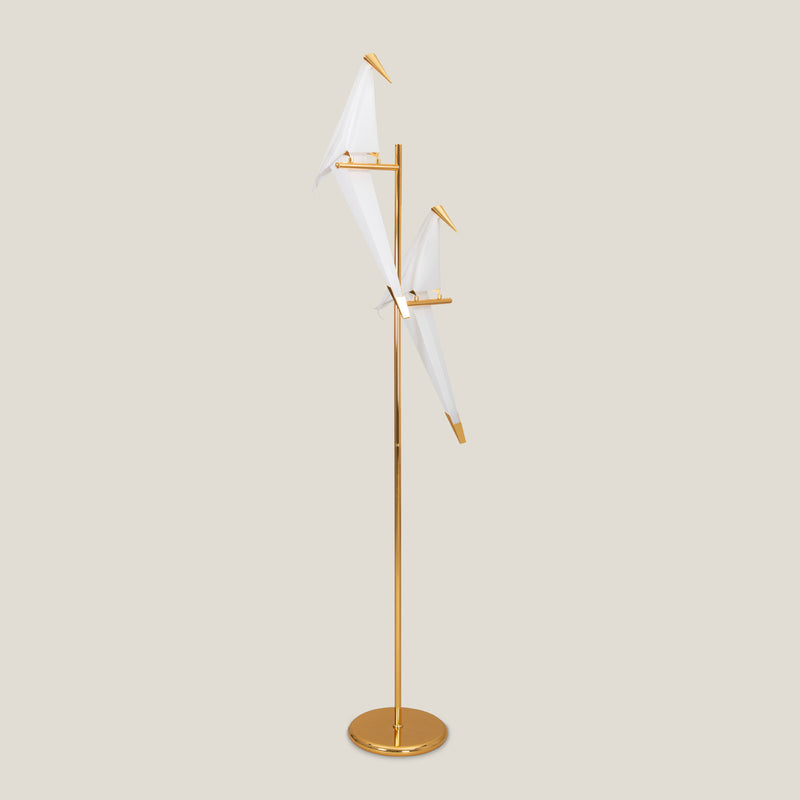 Origami Bird Floor Lamp