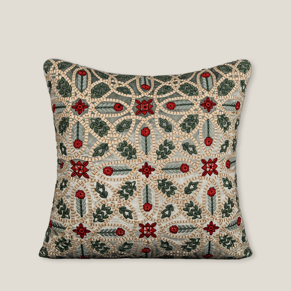 Foil Adda Multicolor Cushion Cover