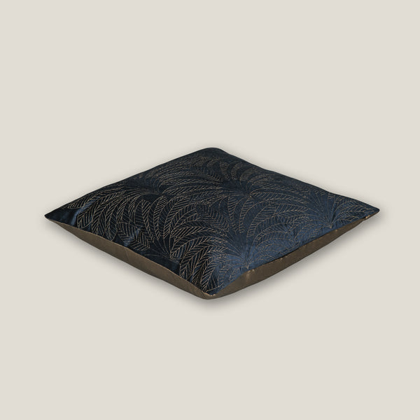 Noir Dark Blue Velvet Cushion Cover