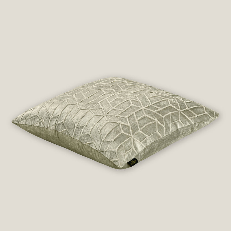 Nami Grey Geometric Cushion Cover