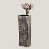 Carter Ceramic Silver Vase