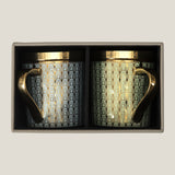 Scales Blue & Green Coffee Mug Set