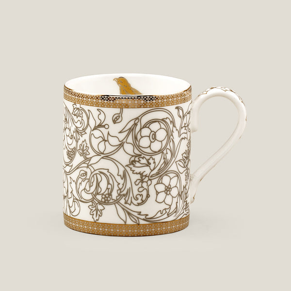 Alessi Gold & Platinum Coffee Mug Set Of 2