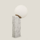 Marmor Grey & White Marble Table Lamp