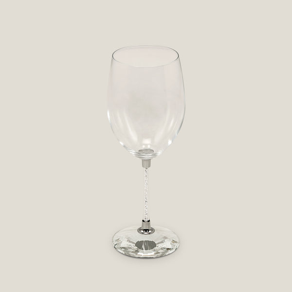 Swarovski Crystalline Red Wine Glasses, Set of 2, Clear