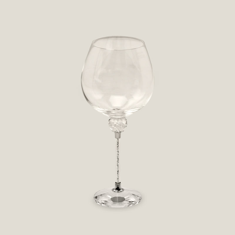 Swarovski Big Bowl Wine Glass Set Of 2