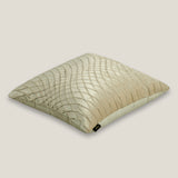 Rocaille White Velvet Cushion Cover