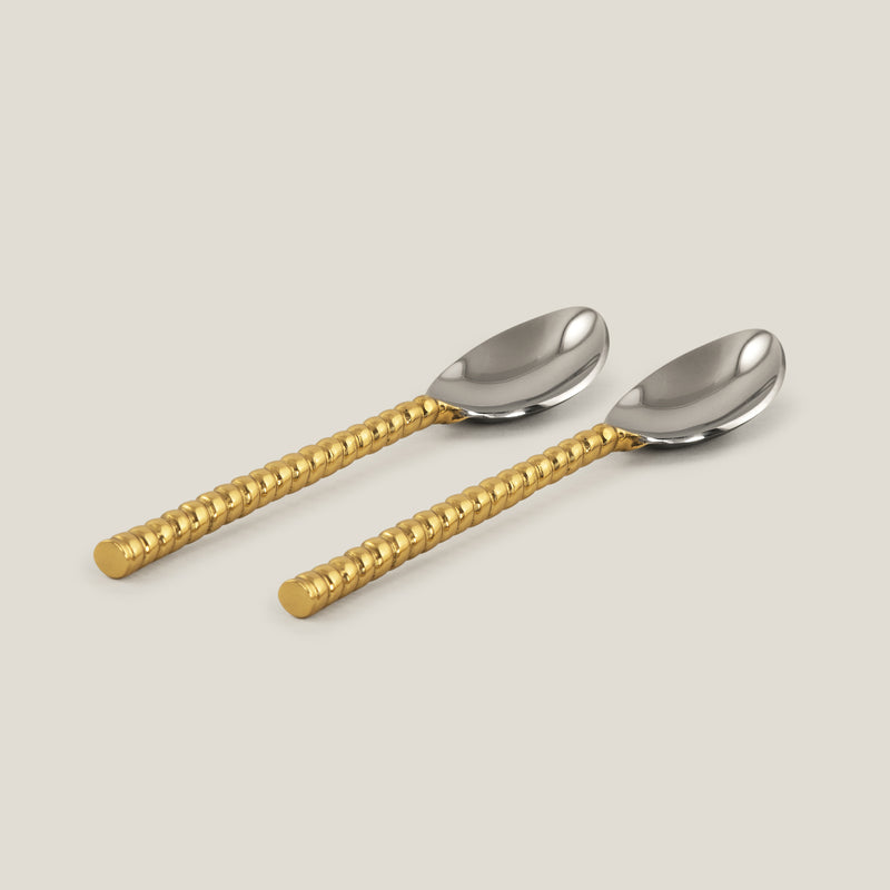 Marcus Gold Tea Spoon Set of 2