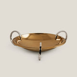 Rizy Gold Decor Platter