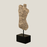 Torso Mango Wood Bust Sculpture