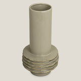 Frill Grey Ceramic Vase