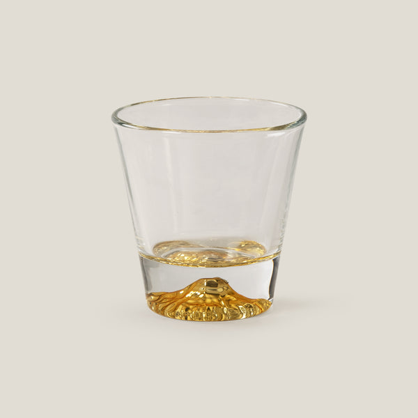 Gold Rim Whiskey Glass Set Of 4