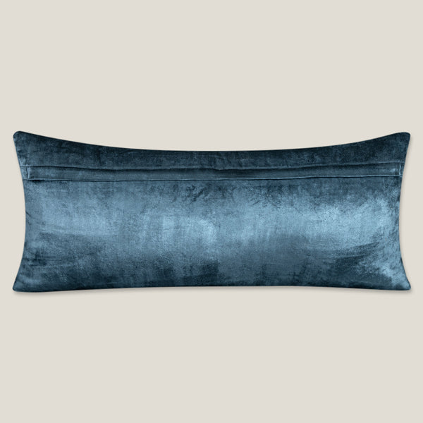 Estilo Dark Teal Velvet Body Pillow Cover