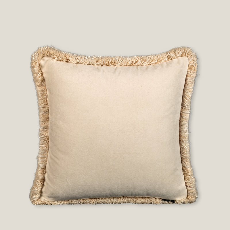 Fuerte Pink & Off White Cushion Cover
