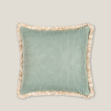 Fuerte Blue & Off White Cushion Cover