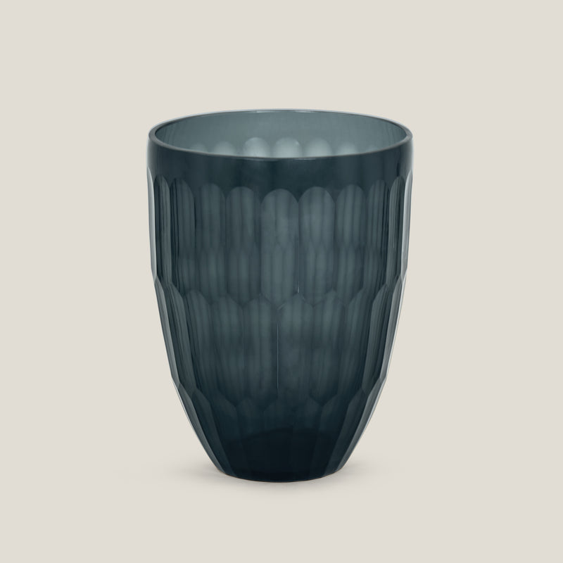 Aveo Blue Glass Vase