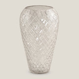 Clarus Clear Tall Glass Vase